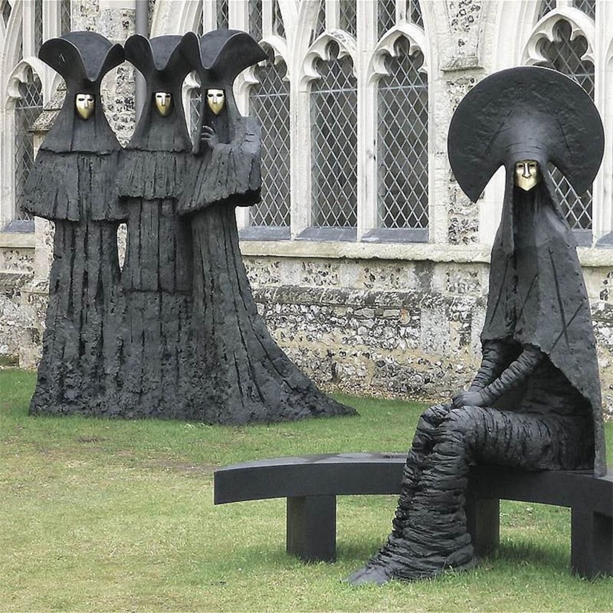 Works by Scottish sculptor, Philip Jackson.. .. What dark souls game is this from?